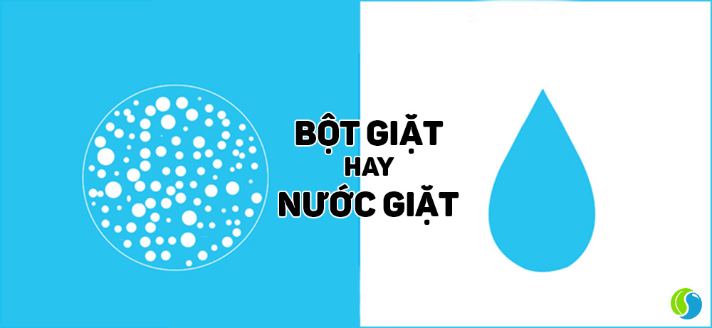 Nên giặt bằng nước giặt và bột giặt cho máy giặt trong gia đình?