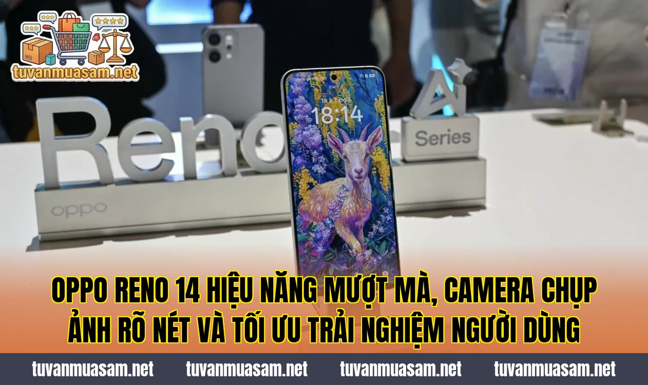 OPPO Reno 14 hiệu năng mượt mà, camera chụp ảnh rõ nét và tối ưu trải nghiệm người dùng